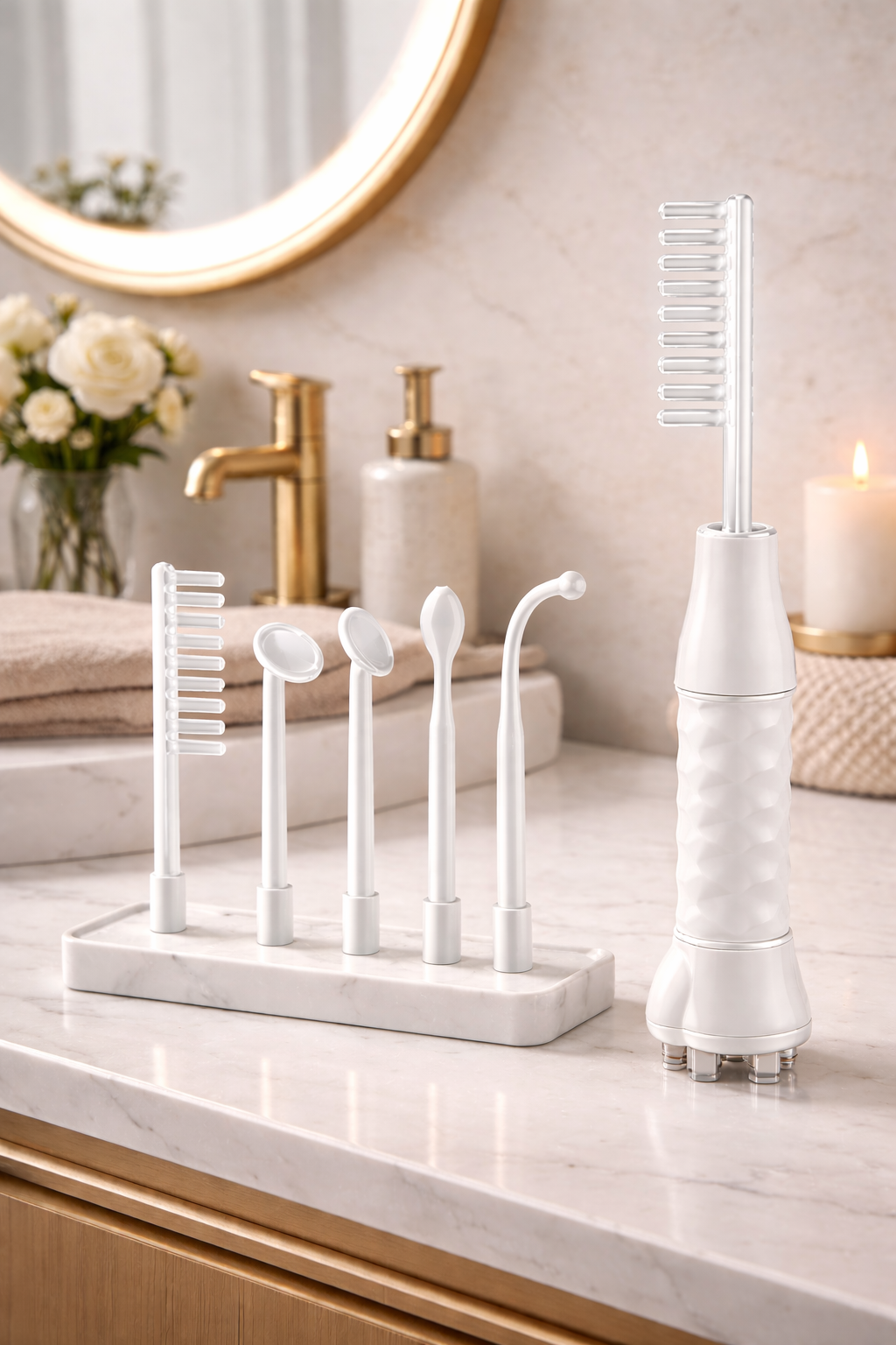 GlowPulse™ High Frequency Acne Wand – Skin Tightening & Anti-Aging Device