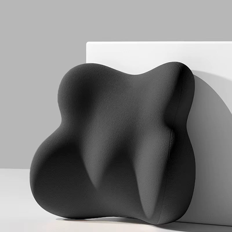 Hot-Selling Office Chair Back Spine Correction Pillow, Memory Foam Car Lumbar Support Pillow, Ergonomic Lumbar Support Cushion