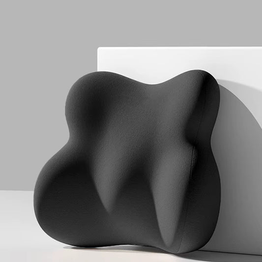 Hot-Selling Office Chair Back Spine Correction Pillow, Memory Foam Car Lumbar Support Pillow, Ergonomic Lumbar Support Cushion