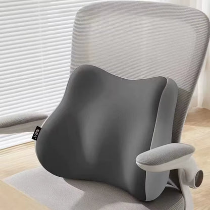 Hot-Selling Office Chair Back Spine Correction Pillow, Memory Foam Car Lumbar Support Pillow, Ergonomic Lumbar Support Cushion