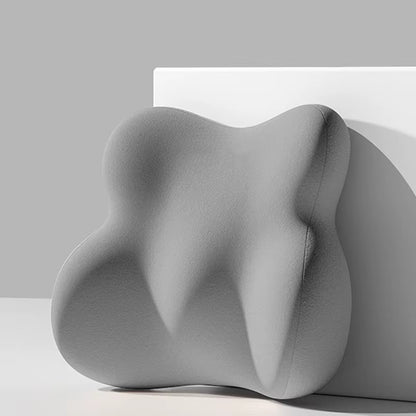 Hot-Selling Office Chair Back Spine Correction Pillow, Memory Foam Car Lumbar Support Pillow, Ergonomic Lumbar Support Cushion